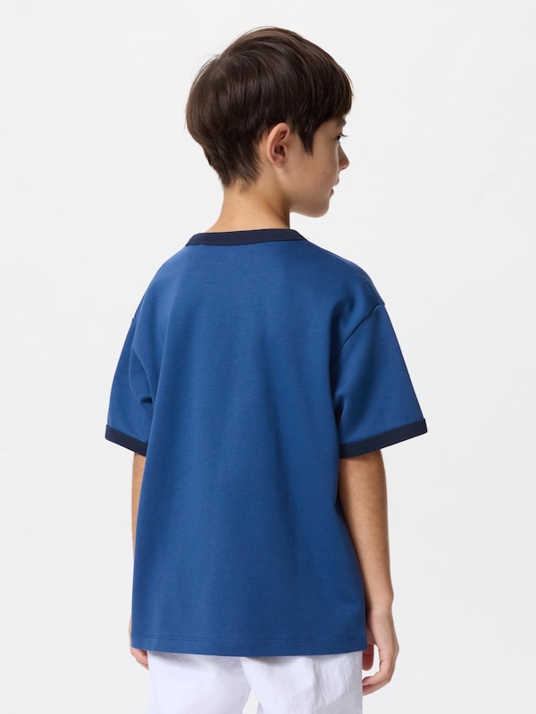エアリズムコットングラフィッククルーネックT�シャツ