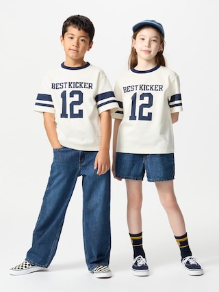 エアリズムコットングラフィッククルーネックTシャツ