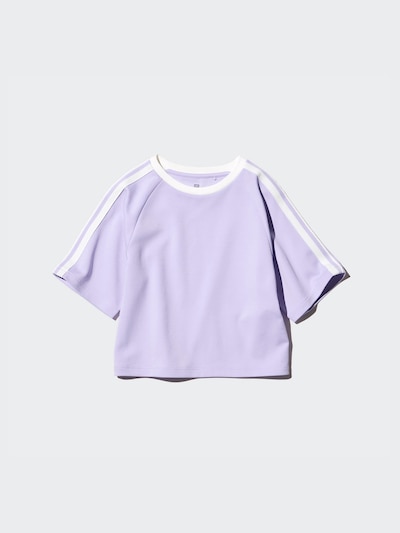 GIRLS エアリズムコットンクロップドTシャツ 5