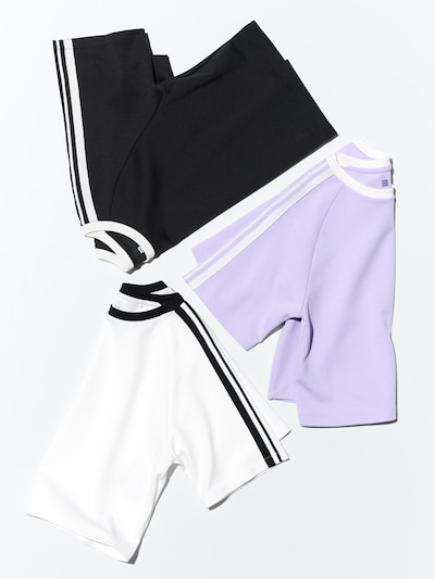 GIRLS エアリズムコットンクロップドTシャツ 2