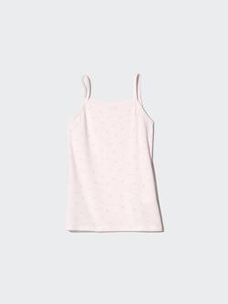 GIRLS エアリズムコットンブレンドキャミソール/プリント