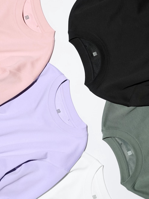 KIDS AIRISM COTTON CREW NECK T-SHIRT LONG SLEEVE UNIQLO ID