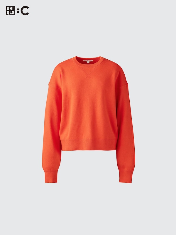 ユニクロ公式 | スムースコットンクルーネックセーター 
