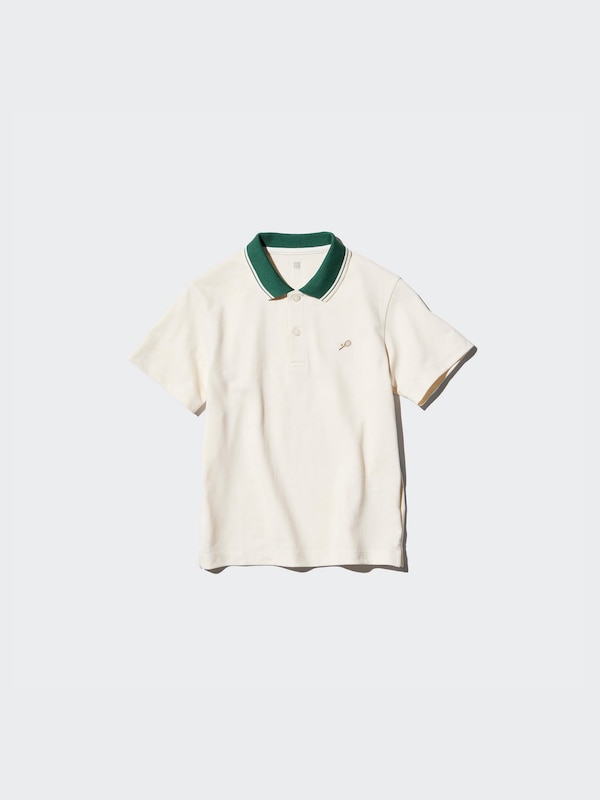 KIDS Dry Pique Polo Shirt | Short Sleeve Embroidery