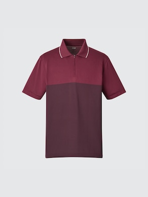 DRY-EX Half-Zip Polo Shirt