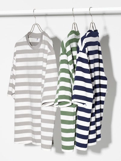 オーバーサイズボーダーTシャツ 3