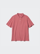 AIRism Cotton Áo Polo Vải Pique