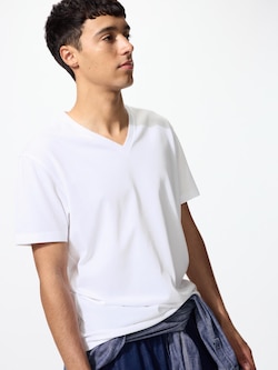ドライカラーVネックTシャツ