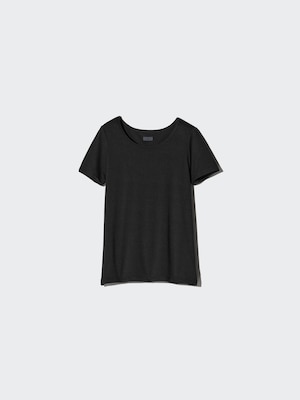 ヒートテックUネックTシャツ