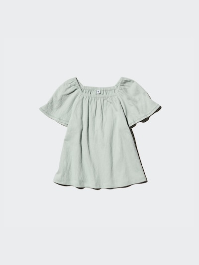 GIRLS ギャザーフレアスリーブTシャツ 5
