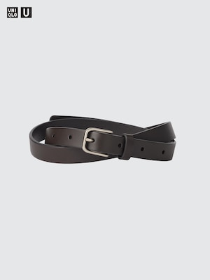 ナローロングレザーベルト