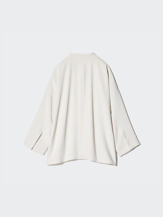 Drape Blouse 3/4 Sleeve