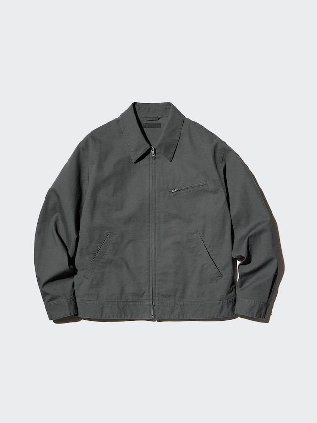 Zip Up Blouson