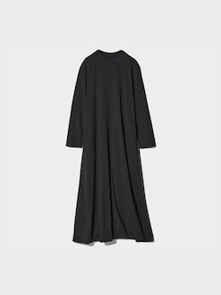 AIRism Cotton Flare Dress | Long Sleeve