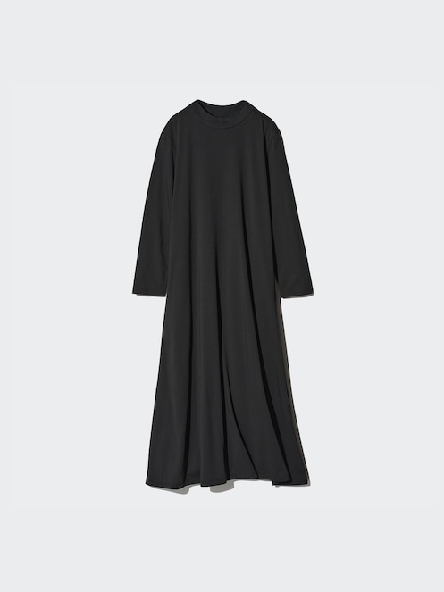 AIRism Cotton Flare Dress | Long Sleeve