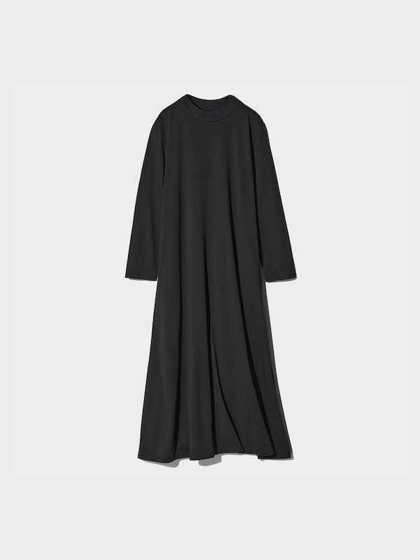 AIRism Cotton Flare Dress | Long Sleeve