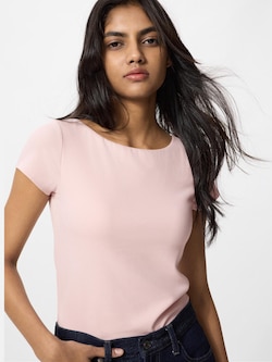 エアリズムコットンローバックブラTシャツ