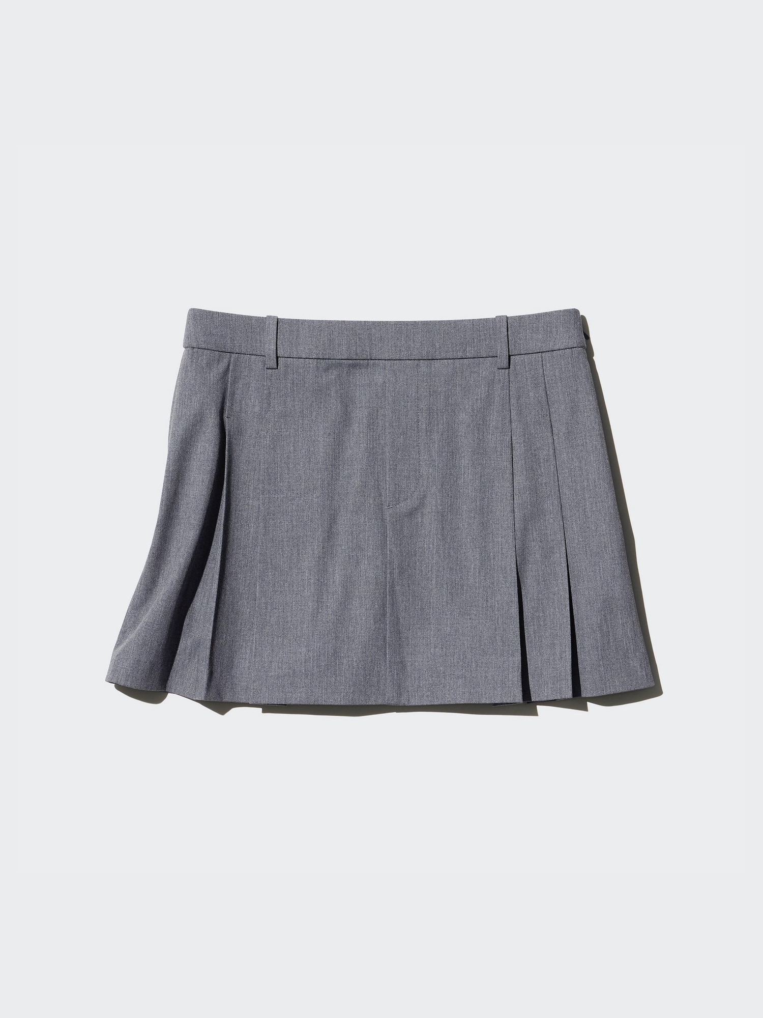 スカート herlipto Pleated Mini Skort gray M スカート herlipto