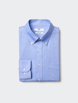 슈퍼논아이론셔츠(긴팔·버튼다운칼라)