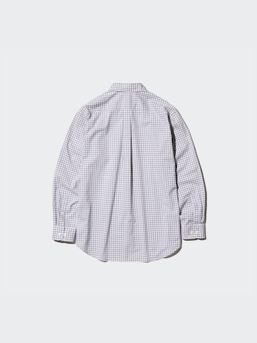 Kemeja Broadcloth | Lengan Panjang Kotak