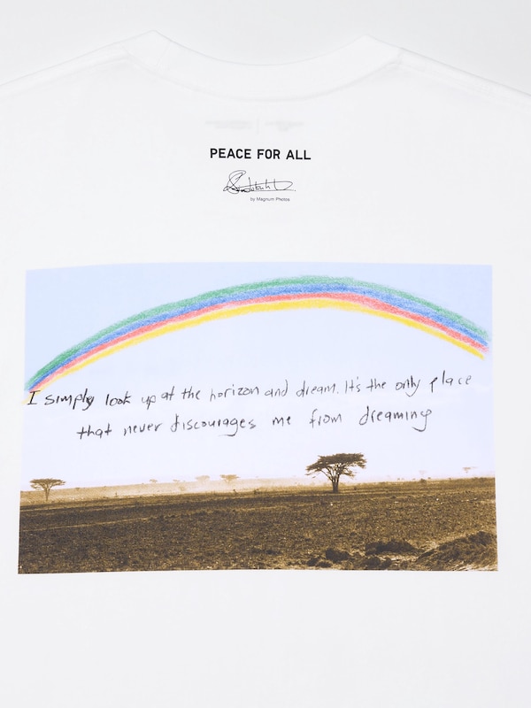 PEACE FOR ALL Tシャツ/リンドグシェ・ソベクワ/マグナム・フォト