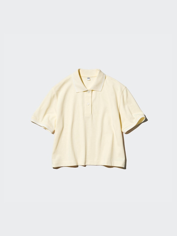 Cropped Polo Shirt
