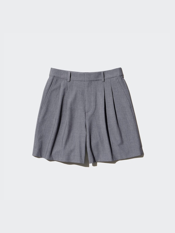 Pleated Shorts