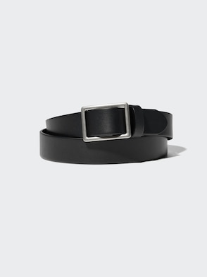 Leather Combination Mesh Belt
