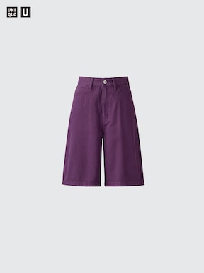 WOMEN'S DENIM HALF SHORTS UNIQLO IN