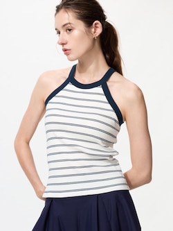 ホルターネックブラタンクトップ