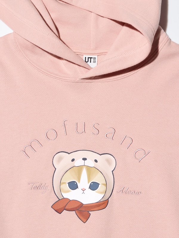 mofusand Áo Hoodie Nỉ