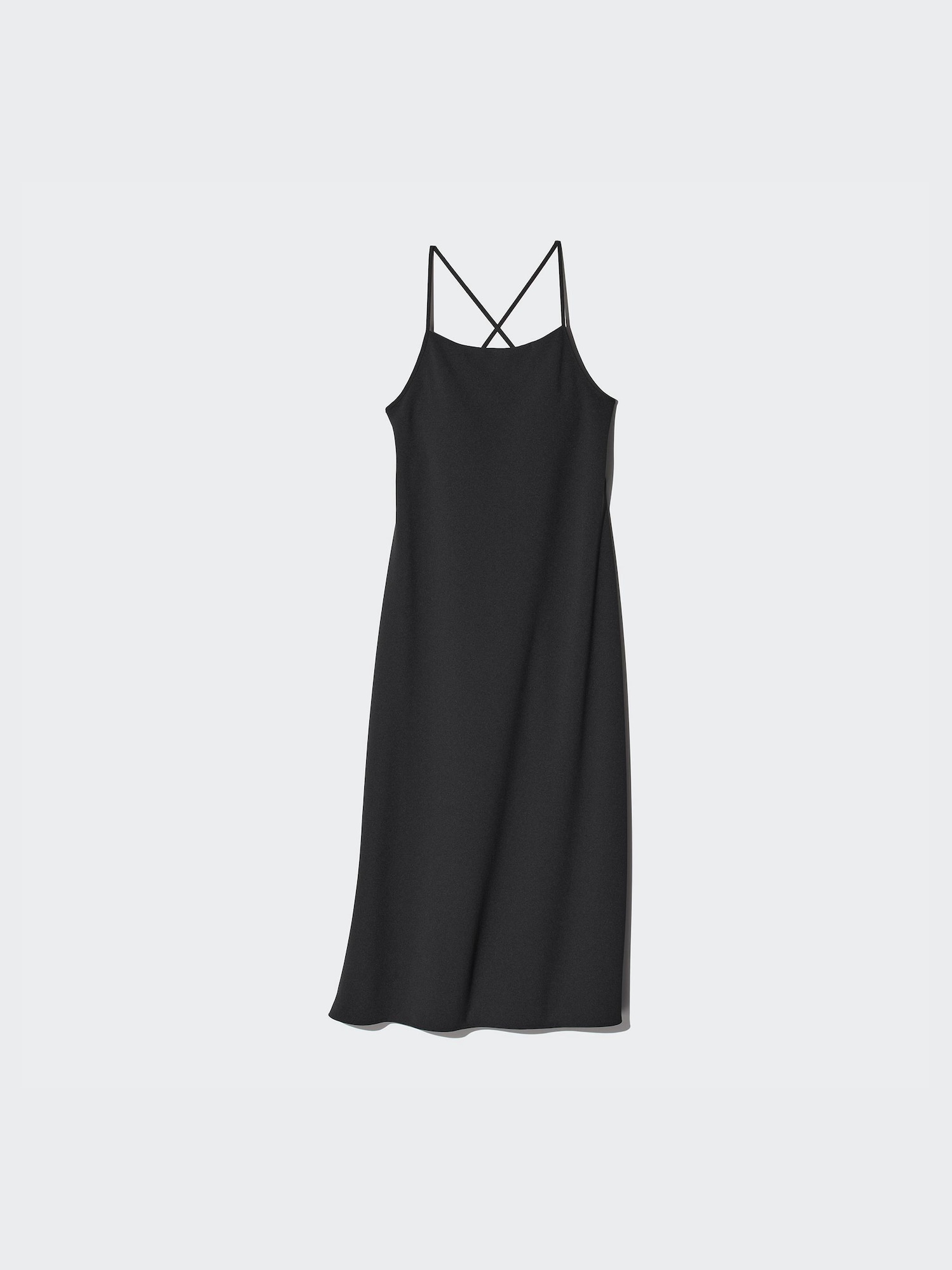 Check styling ideas forCrepe Jersey Bra Camisole Dress| UNIQLO SG
