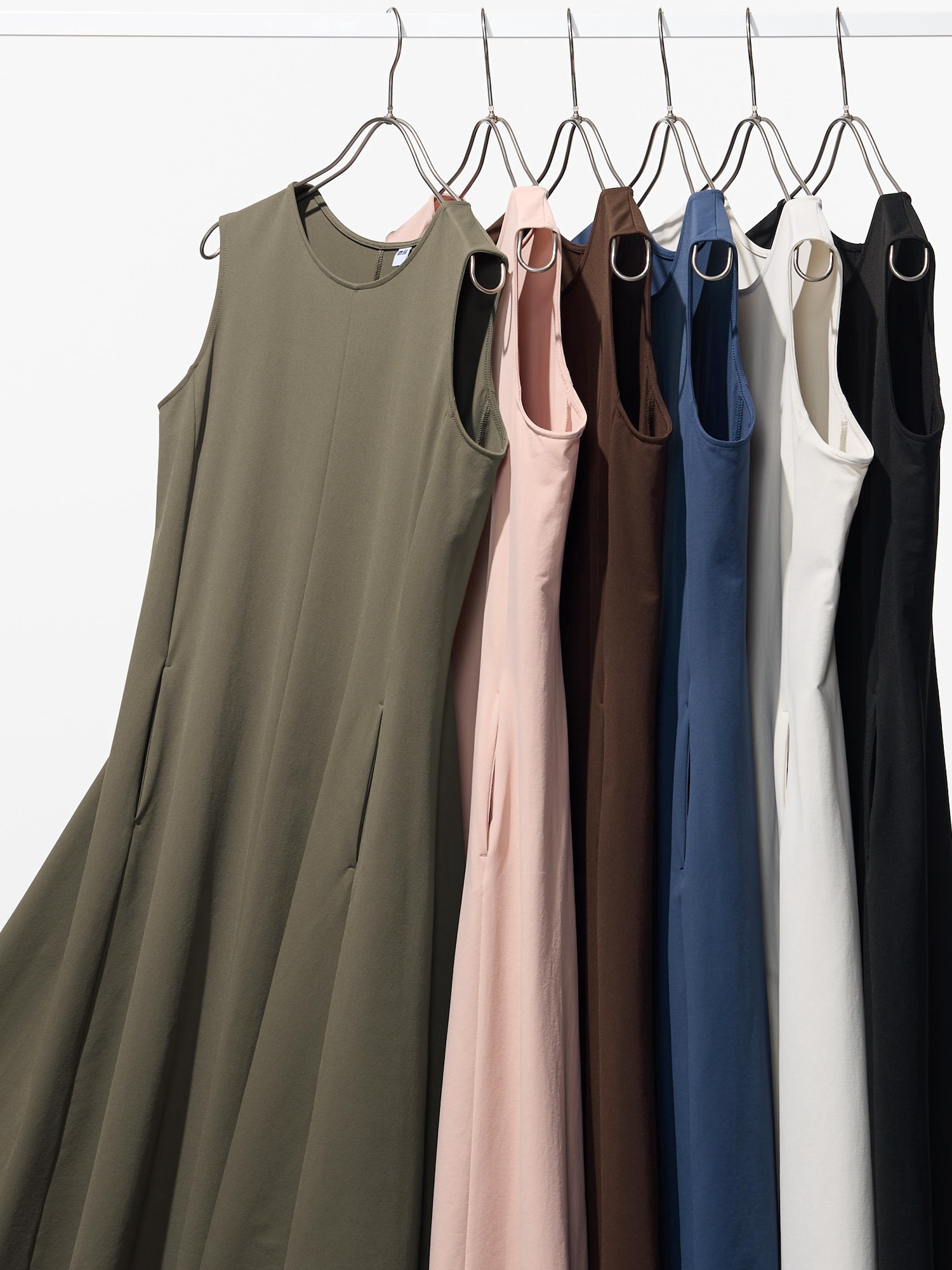 fukumaru様　御専用 ユニクロ公式 | ウルトラストレッチワンピース/ノースリーブ/丈短め