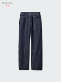 ストレートジーンズ/丈長め