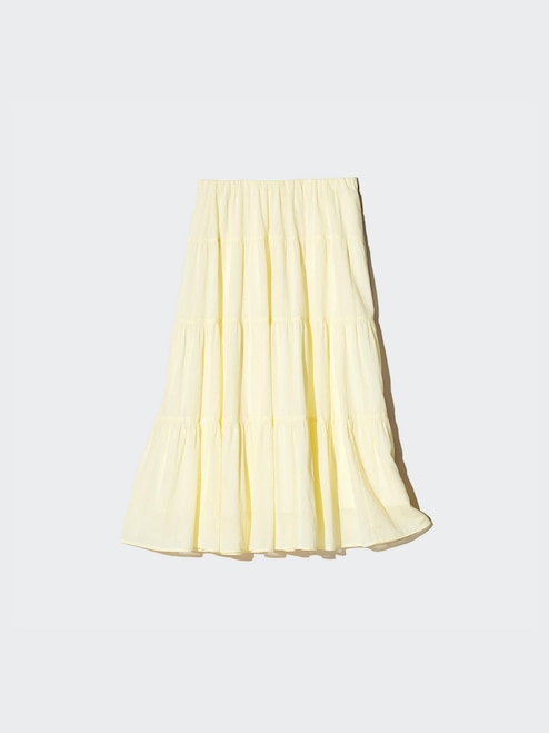 WOMEN'S TIERED SKIRT UNIQLO SG