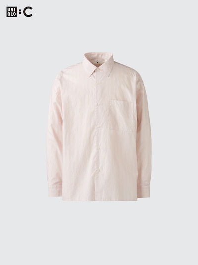 Broadcloth Oversized Shirt | Striped