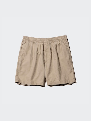 Linen Blend Easy Shorts