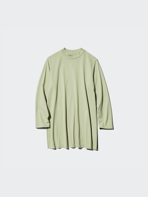 AIRism Cotton Relaxed Long T-shirt
