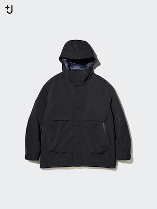 ハイブリッドダウンオーバーサイズパーカ