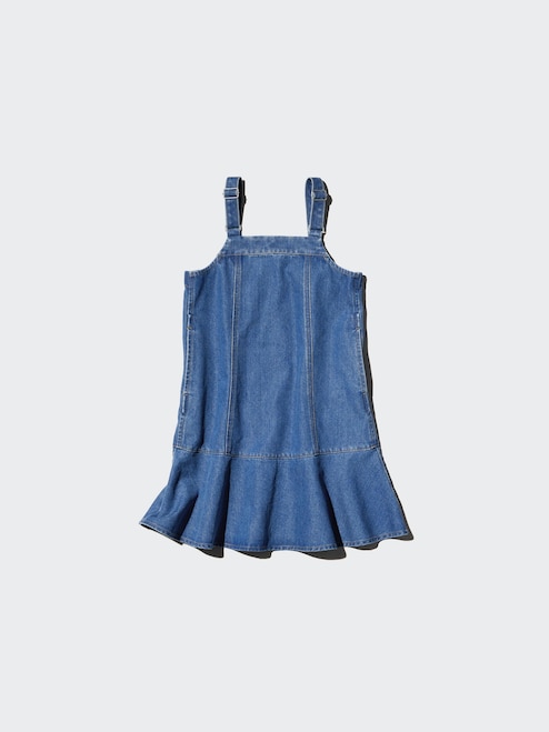 GIRLS DENIM JUMPER DRESS | UNIQLO TH