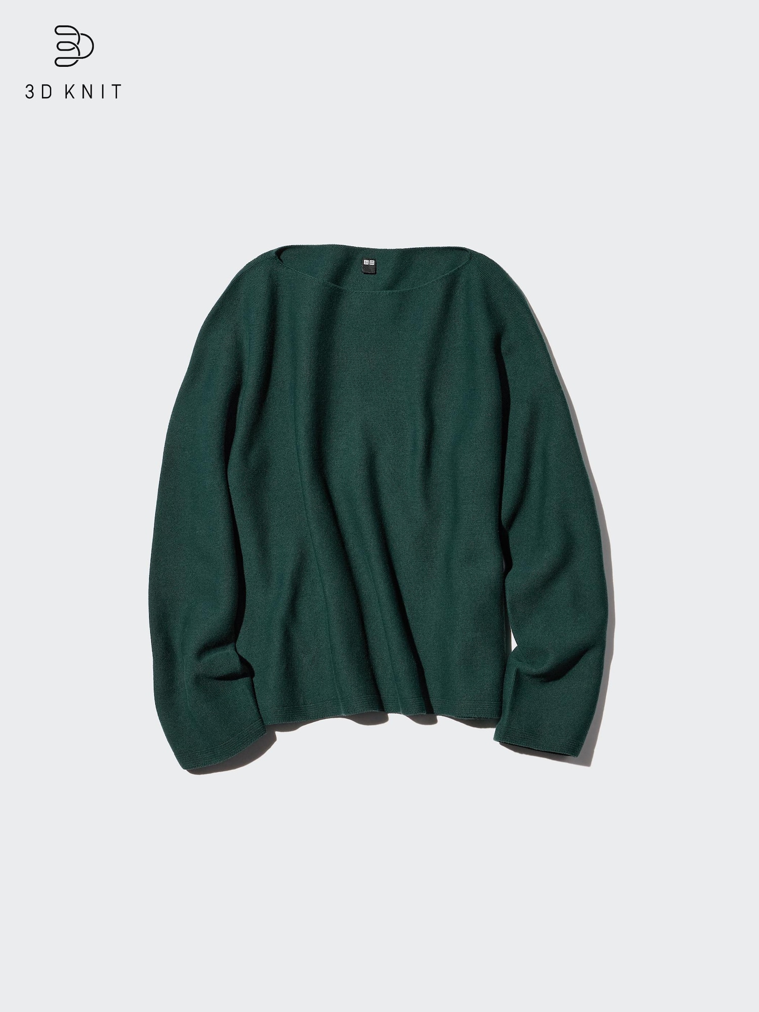 A ① Setia cotton knit（WOMEN'S 3D KNIT COTTON BOAT NECK SWEATER