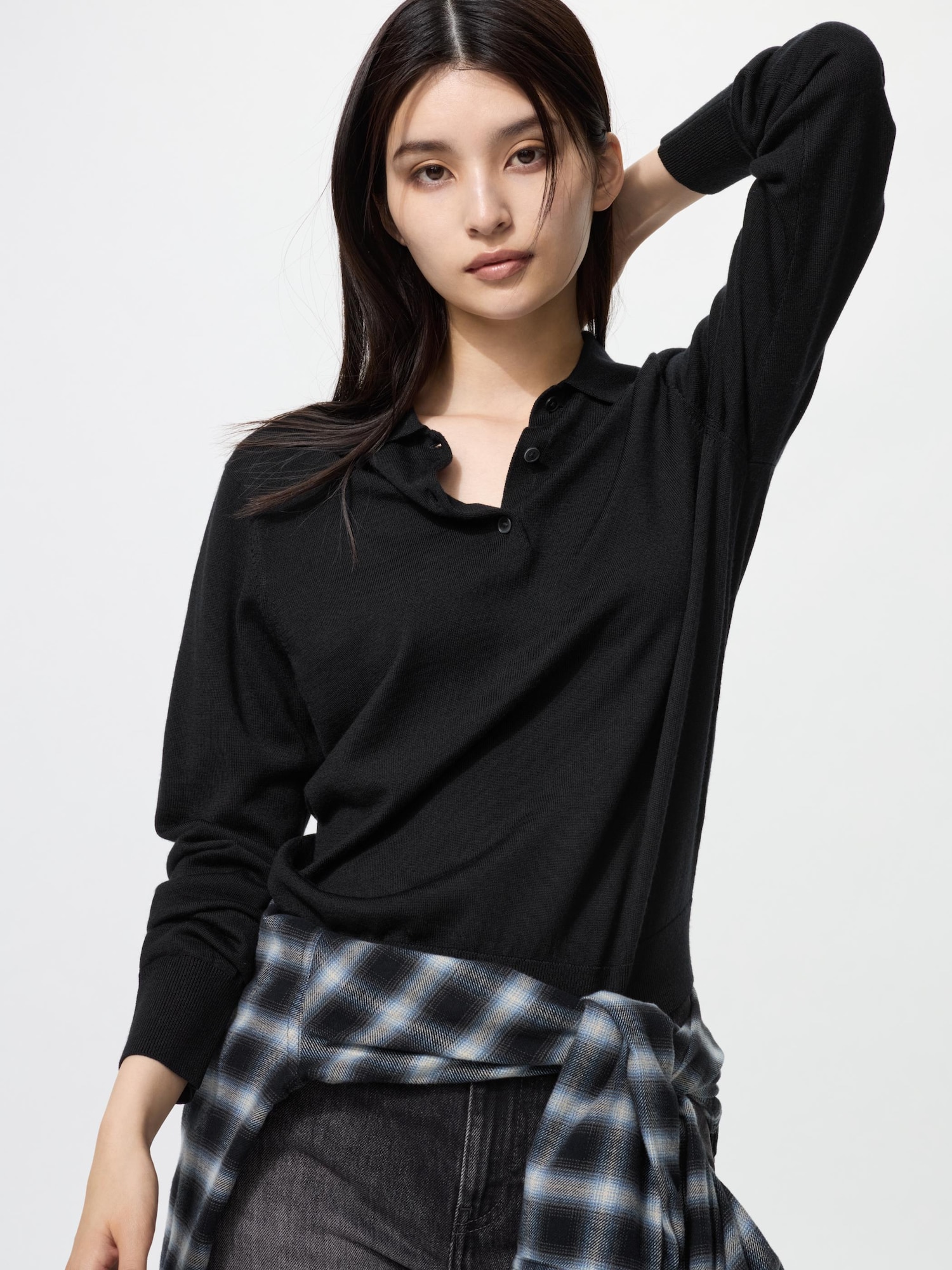 超希少　UNIQLO 半袖トップス　トゥーフェイスド　ラインストーンビジュー　黒 KidSuper(キッドスーパー)｜WASHED BLACK-RHINESTONE FACE