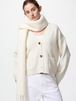 スフレヤーンショートカーディガン