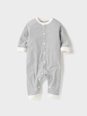 Ribbed One Piece Outfit | Long Sleeve Stripe