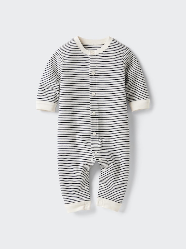 Ribbed One Piece Outfit | Long Sleeve Stripe