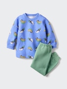 Clay Animation Bộ Pyjama Chần Bông