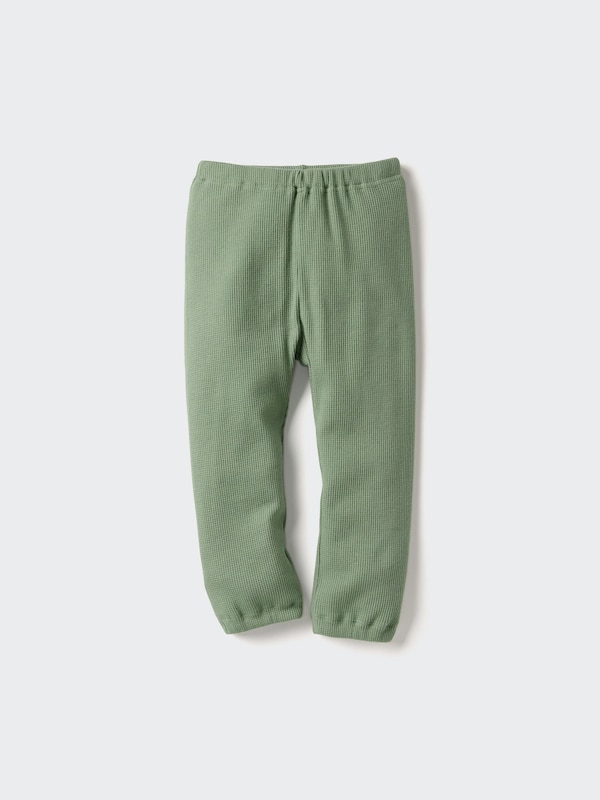 レギンス/ワッフル/10分丈