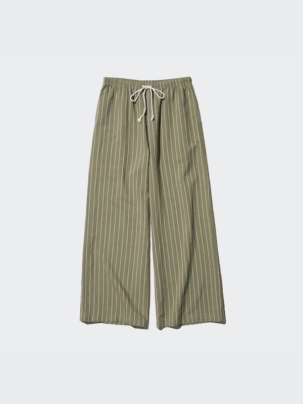 Quần Easy Vải Pha Linen | Kẻ Sọc