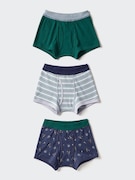 Quần Lót Boxer Briefs | 3 Chiếc | Họa Tiết