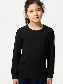 極暖ヒートテックコットンクルーネックTシャツ